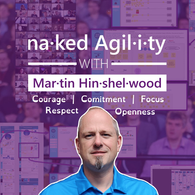 naked Agility with Martin Hinshelwood. Logo