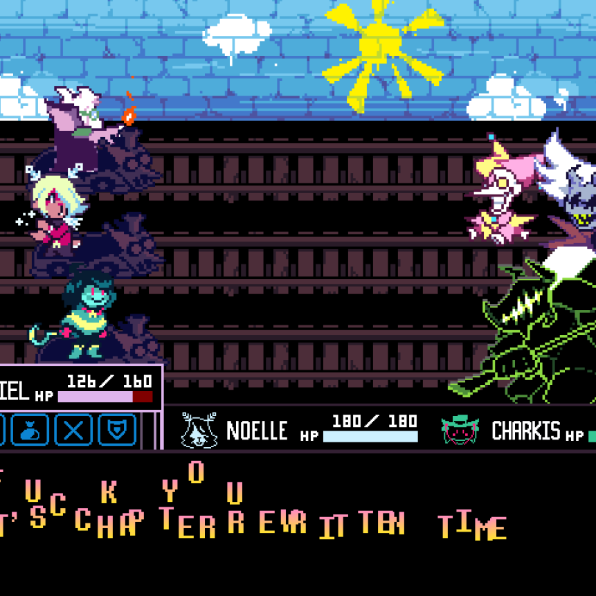 Post from DELTARUNE: Chapter Rewritten