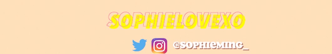 sophielovexo ইউটিউব চ্যানেল অ্যাভাটার