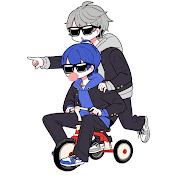 ふざけたい2人。