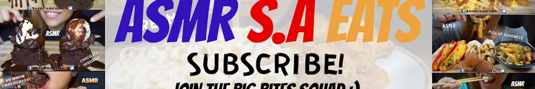 Asmr S.A Eats YouTube channel avatar