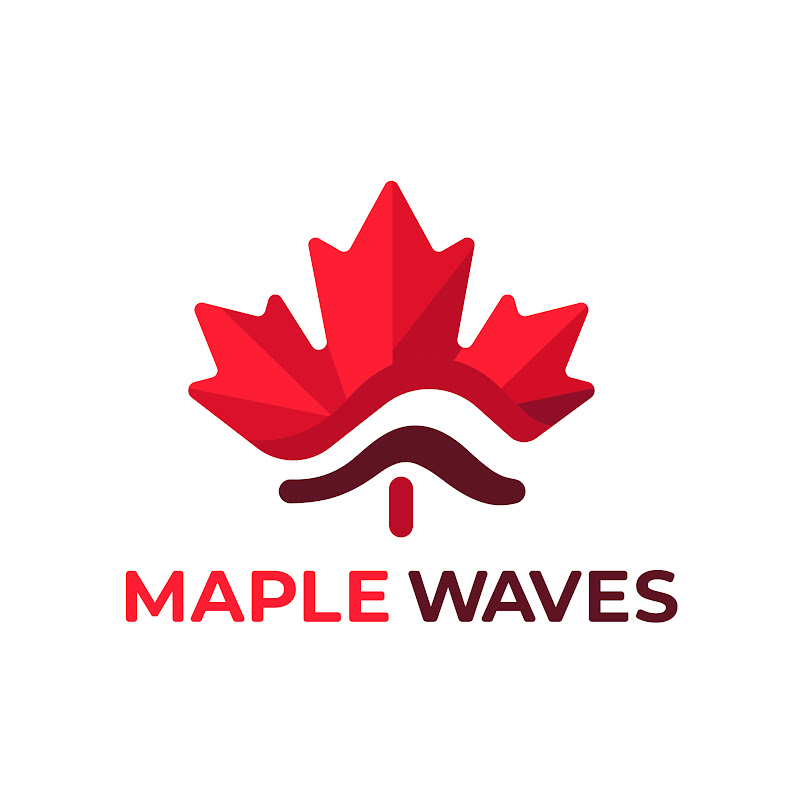 Maple Waves  (加拿大新聞及資訊) Logo