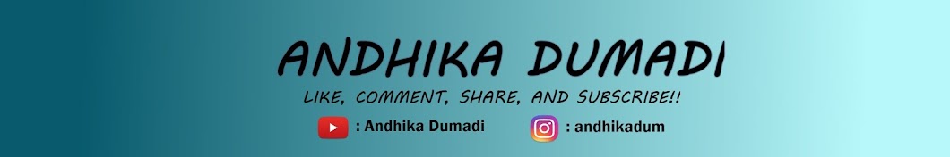 Andhika Dumadi YouTube channel avatar