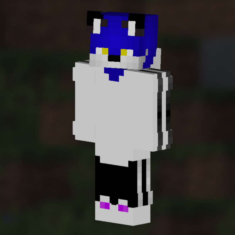 Boxy the blue fox