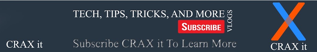 CRAX it YouTube channel avatar