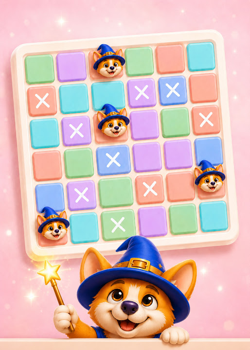 Puppydoku: Queens Puzzle — cover art