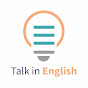 Talk in English  logo
