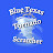 Blue Texas Tornado Scratcher