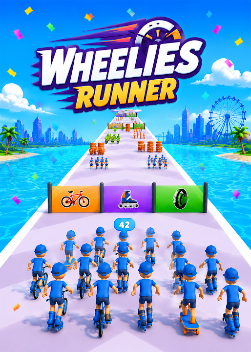 Wheelies Runner! — cover art