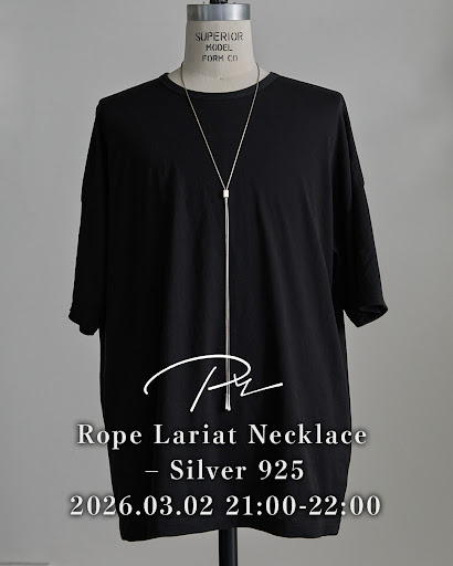 新品未使用PRYシュウト Rope Lariat Necklace size2 YouTube