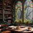 H5aWRI_N8oM-channel-avatar-Cozy Library Ambience and Amazing Nature Relaxation