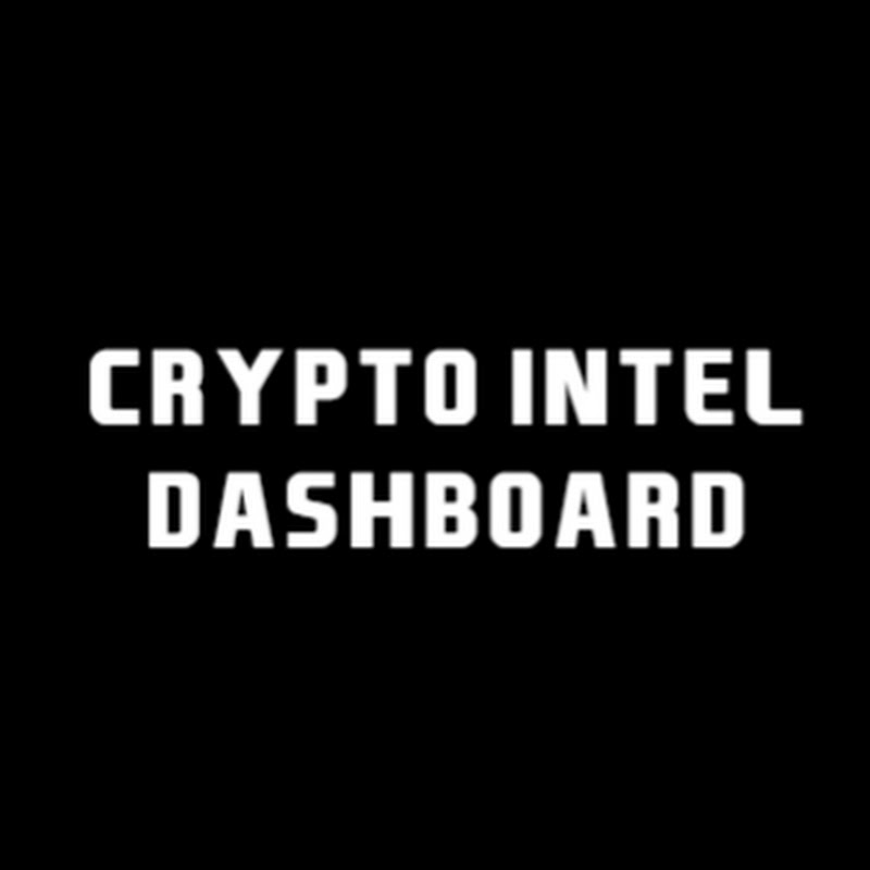 Crypto Intel Dashboard