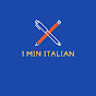 1 min Italian logo