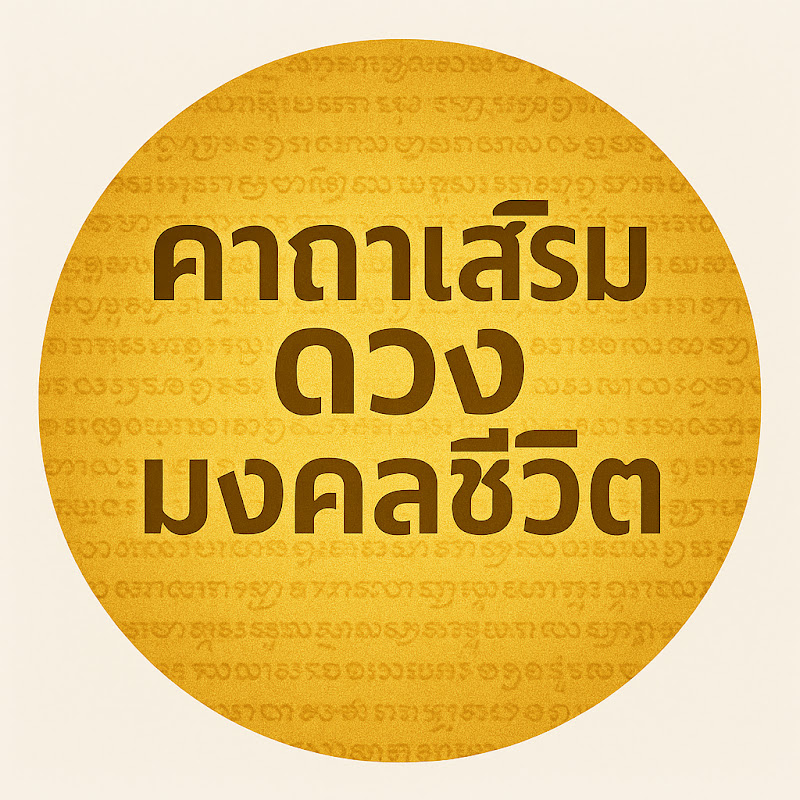 คาถาเสริมดวงมงคลชีวิต