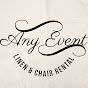 Any Event Linen and Chair Rental logo