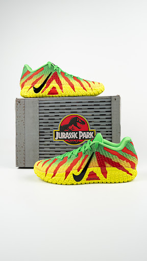 adidas gazelle silver green womens Nike Jurassic Park x Ja 3 Raptor Mens Basketball Shoes Anthracite Bright C  IU7240-001  Shoe Palace
