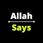 Allah Says 1 logo