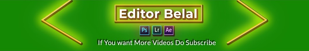 Editor Belal YouTube channel avatar