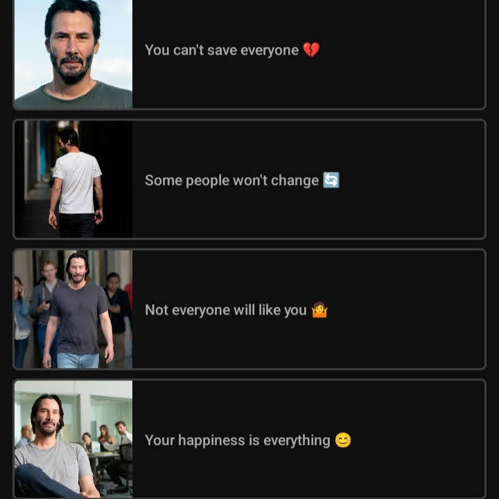 Post from Keanu Reeves