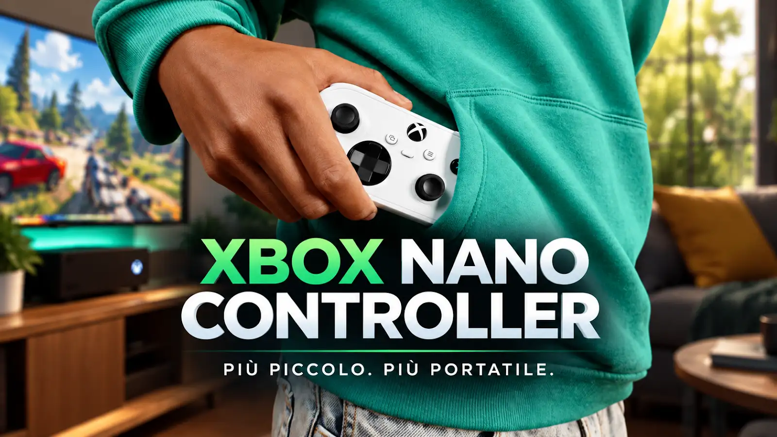 XBOX Nano Controller debutta con design compatto, Bluetooth e prezzo da 49,99 dollari