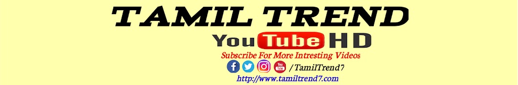 Tamil Trend YouTube kanalı avatarı