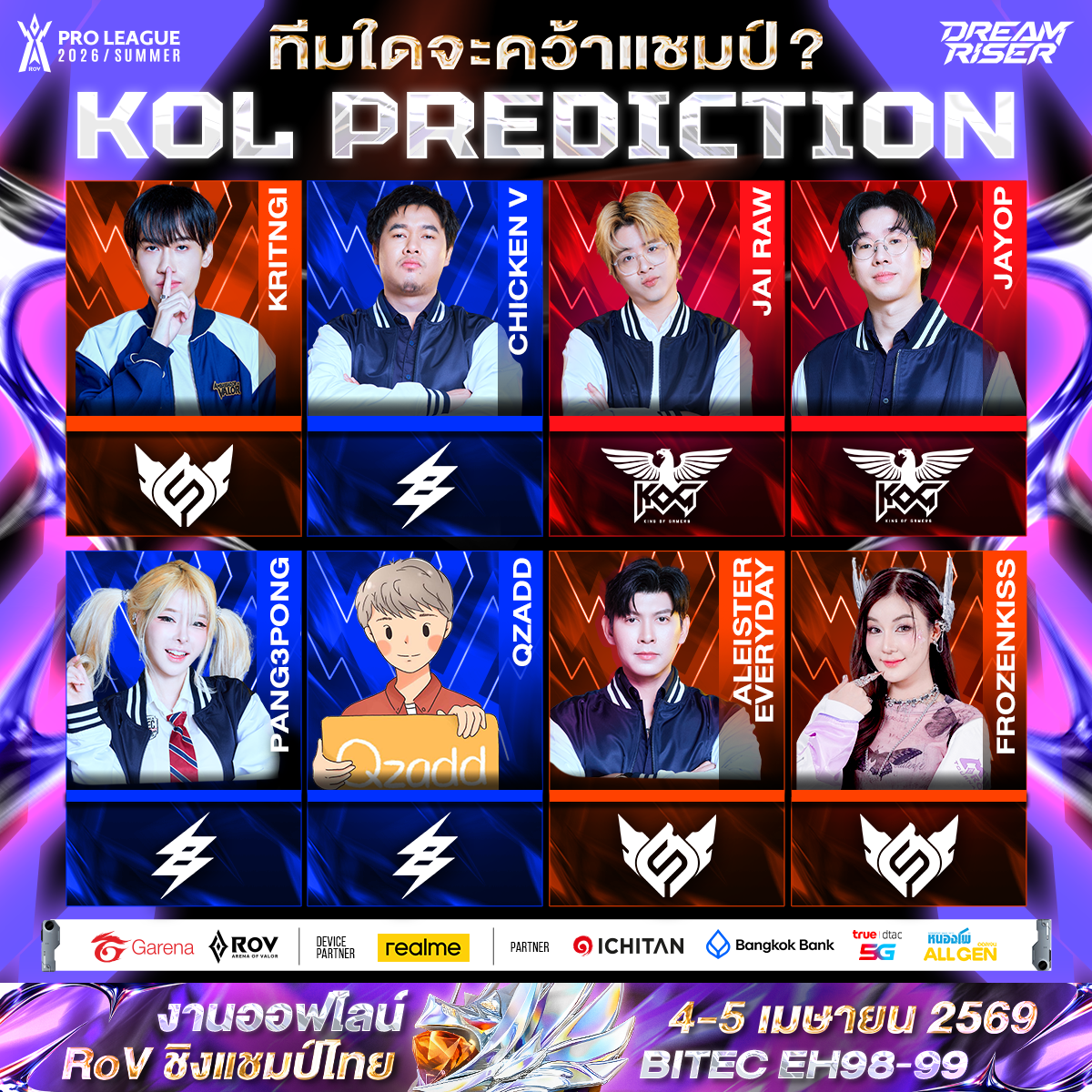 Post from Garena RoV Thailand
