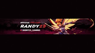 Заставка Ютуб-канала «Randy25 Gaming»
