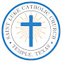 Saint Luke Catholic Church Temple logo