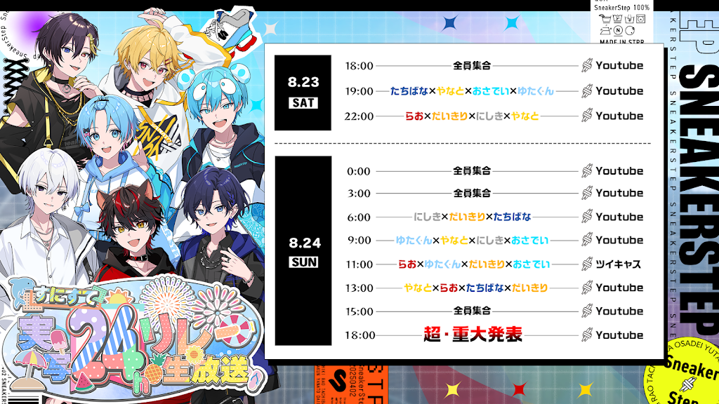 すにすて【公式】SneakerStep - スニーカーステップ - STPR新人歌い手
