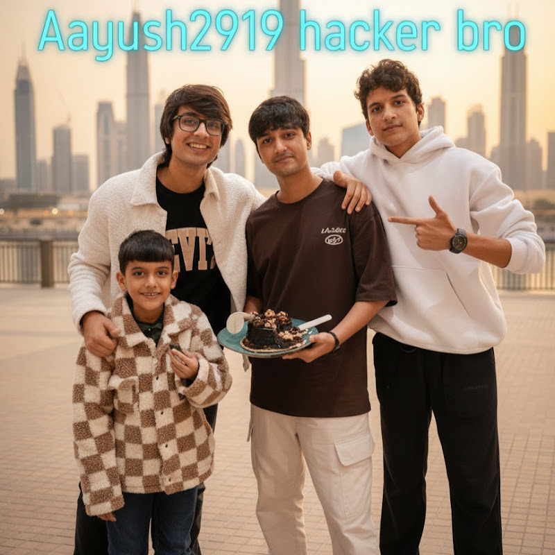 Aayush2919 hacker bro
