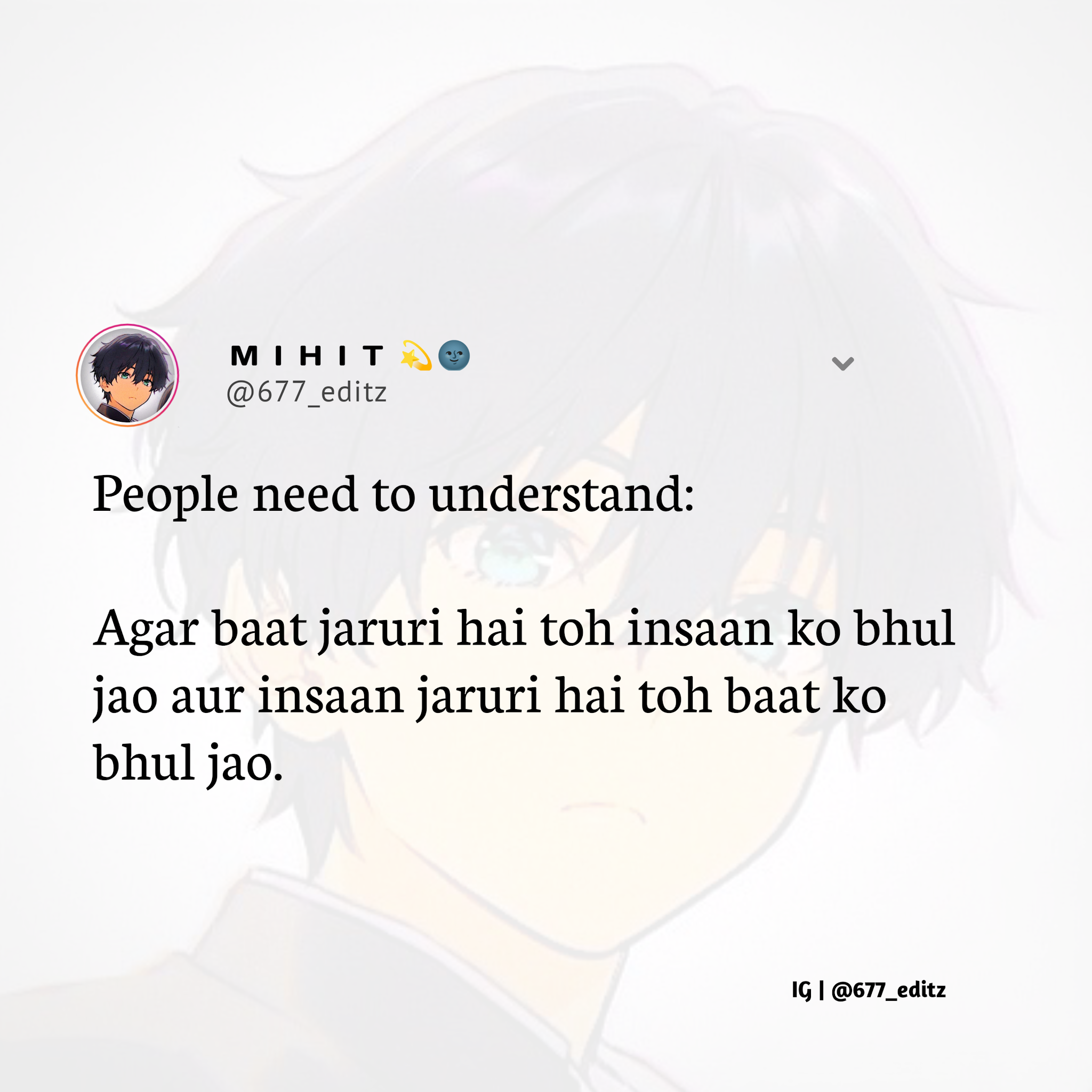 Post from 677 editz