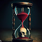 The Haunted Hourglass logo