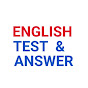 English Test And Answer logo