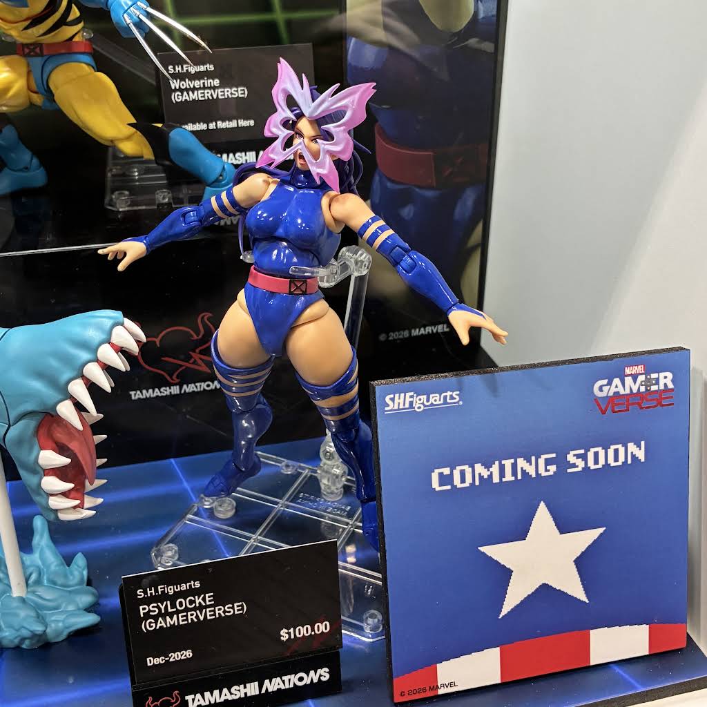 NYCC SH Figuarts Marvel Section - YouTube