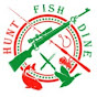 Hunt Fish and Dine logo