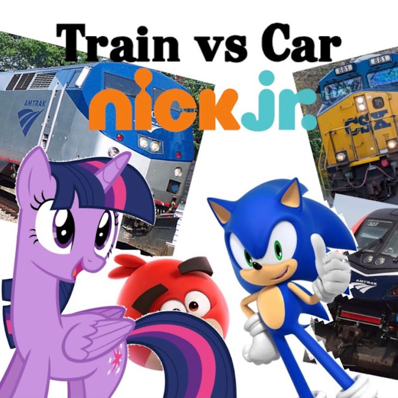 Train vs car Nick jr Sonic 2025