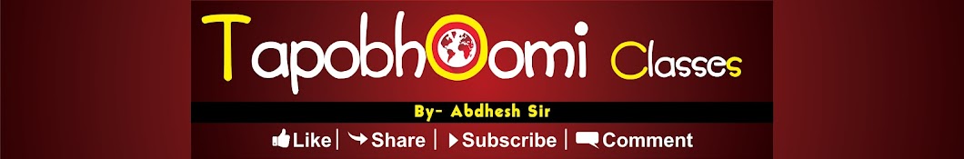TAPOBHOOMI Classes YouTube kanalı avatarı