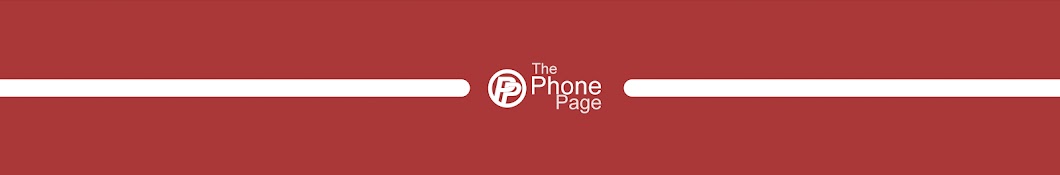 The Phone Page YouTube channel avatar