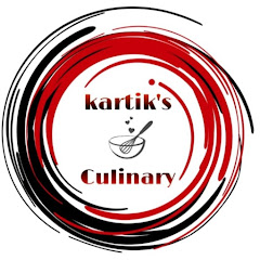 Логотип каналу Kartik's Culinary