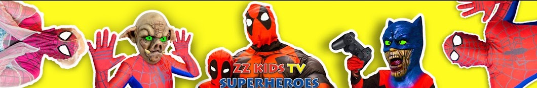 ZZ Kids TV Superheroes YouTube channel avatar