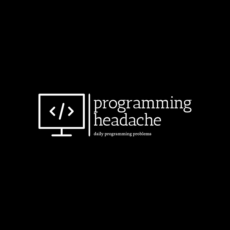 Programming Headache Logo