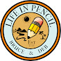 Life in Pencil Bruce & Deb logo