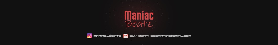MANIAC BEATZ YouTube kanalı avatarı