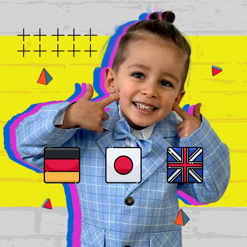 Trilingual Family ドイツ在住4人家族 icon