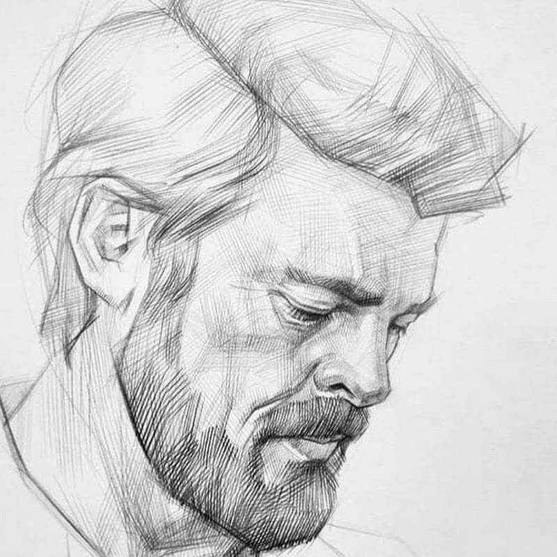 Aladdin Draws | portrait drawing tutorials  Logo