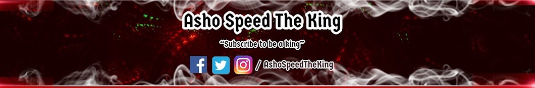 Asho Speed The King Avatar de chaîne YouTube