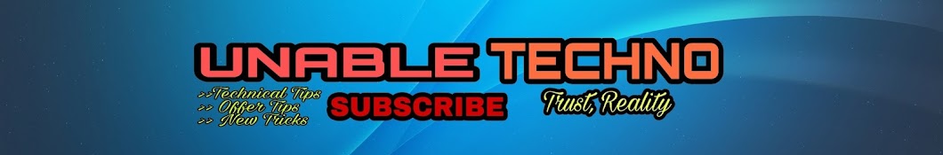 Unable Techno YouTube-Kanal-Avatar