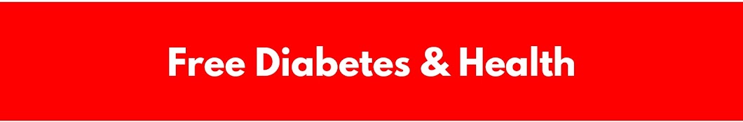 Free Diabetes & Health Аватар канала YouTube