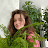 Milana With a Plant