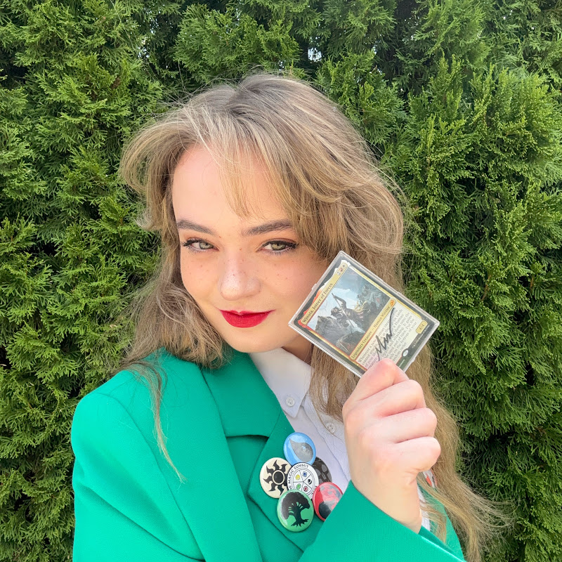 Girl With The Green Suit